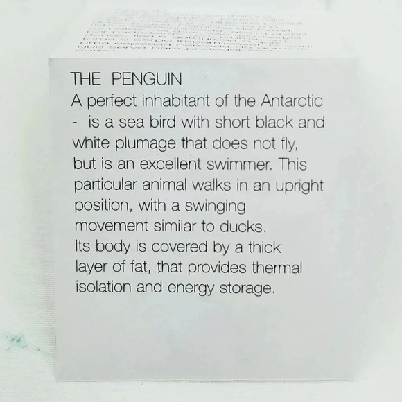 H. Stern Pewter The Penguin Charm Pendant. 1/2". New - Picture 4 of 10